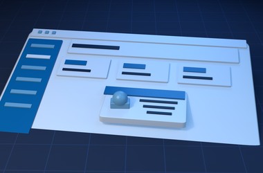 Illustrated cover for Paylalo Customer Portal: a dashboard window with a 3D idcard motif.