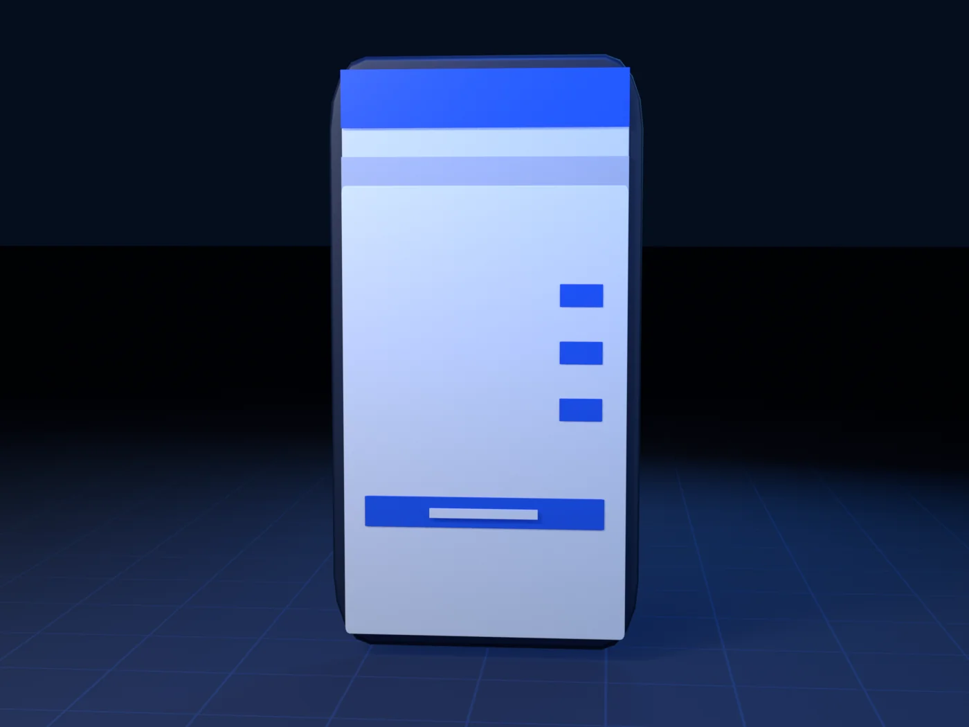 Gate pass sheet with a three-item checklist, bold quantity badges on the right and a "Confirm gate pass" button (illustration)